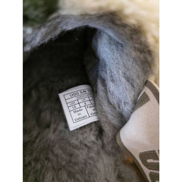 UGG Women's Fluff Yeah Slide CALI Collage Slipper US 10 - Picture 5 of 9